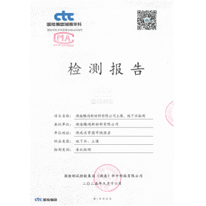 湖南腾鸿新材料有限公司土壤、地下水检测